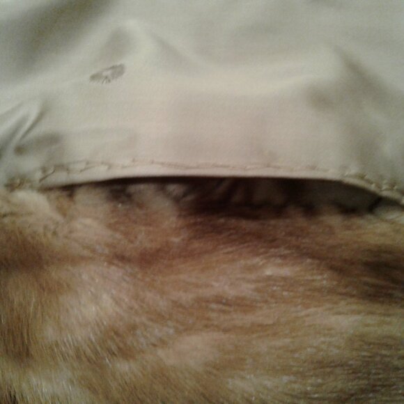 WOMEN REAL NATURAL MINK FUR VEST COAT JACKET WOMEN BROWN TAN M MEDIUM L LARGE 10 - Picture 9 of 13